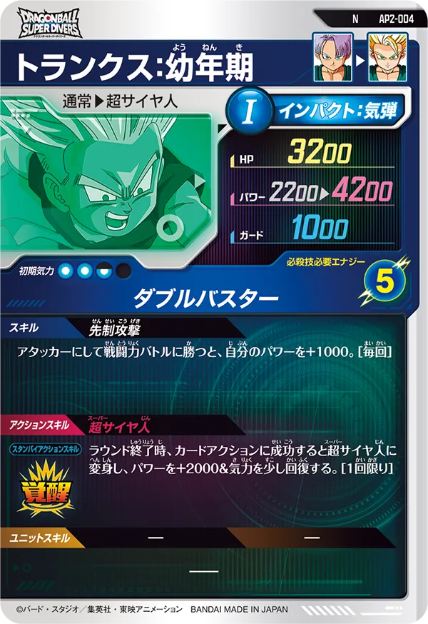AP2-004 トランクス：幼年期