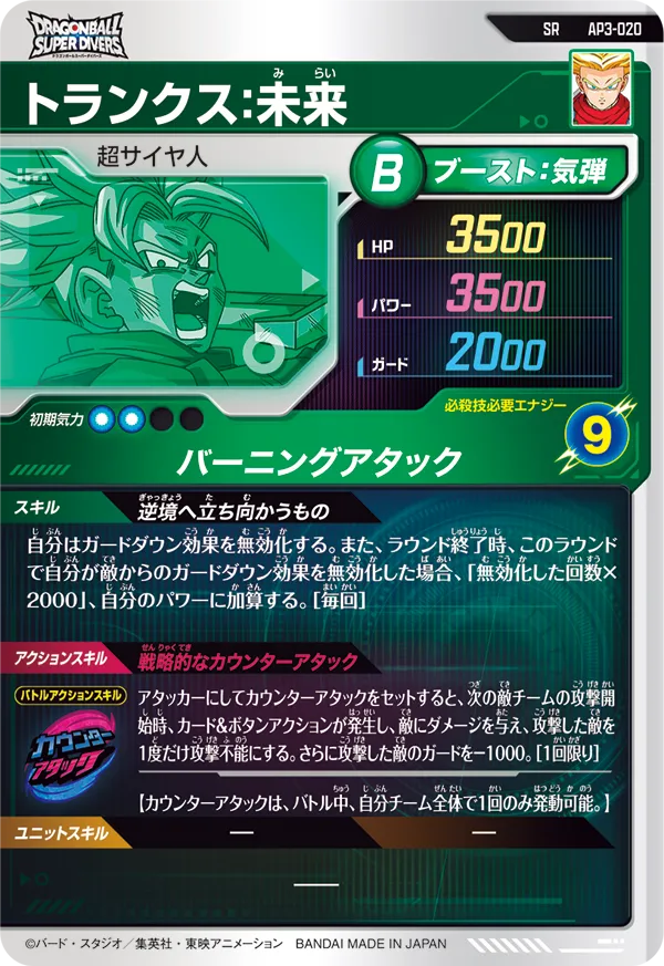 AP3-020 トランクス：未来
