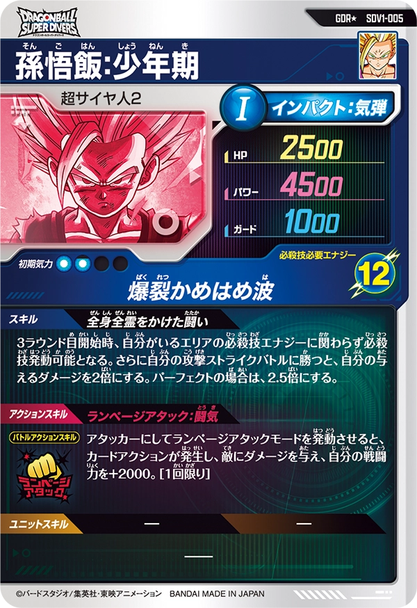 SDV1-005 孫悟飯：少年期