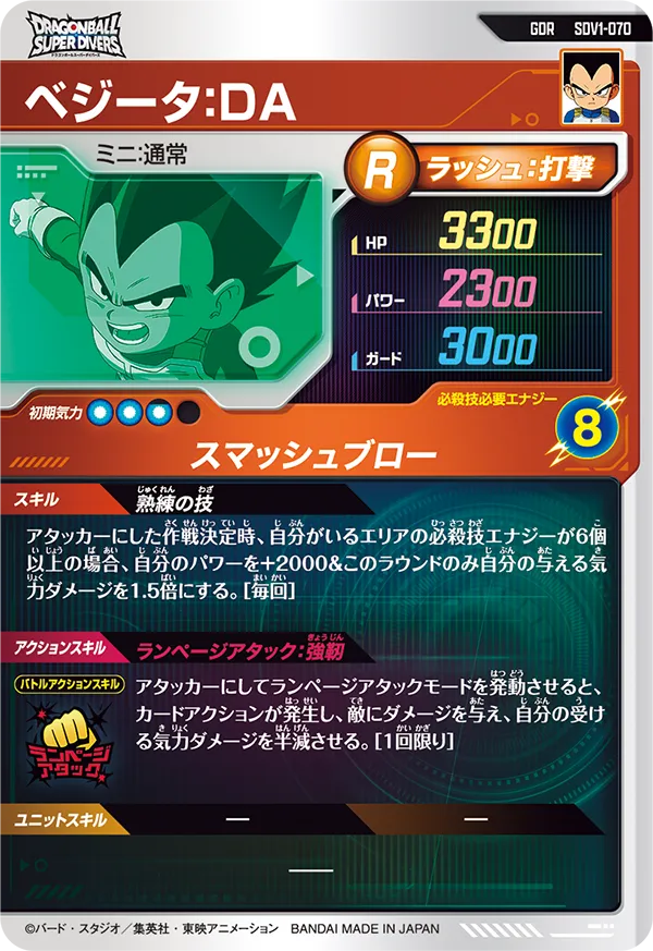 SDV1-070 ベジータ：ＤＡ