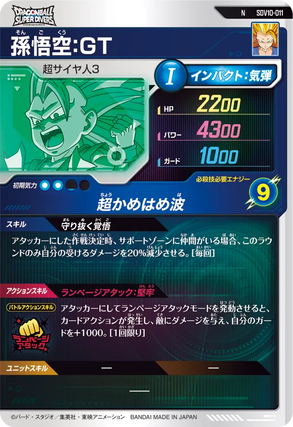 SDV10-011 孫悟空：ＧＴ