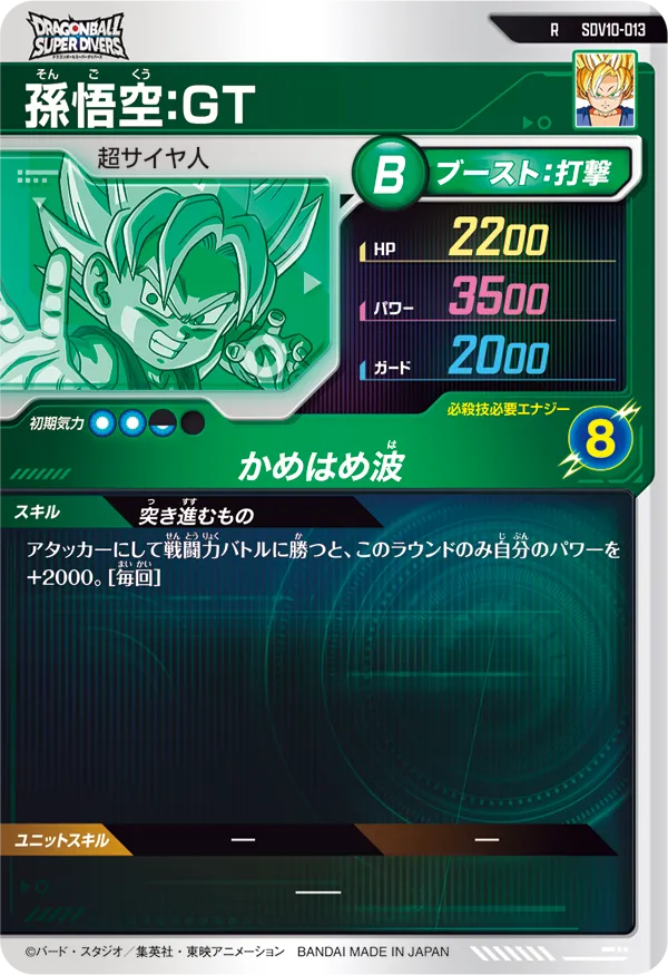 SDV10-013 孫悟空：ＧＴ