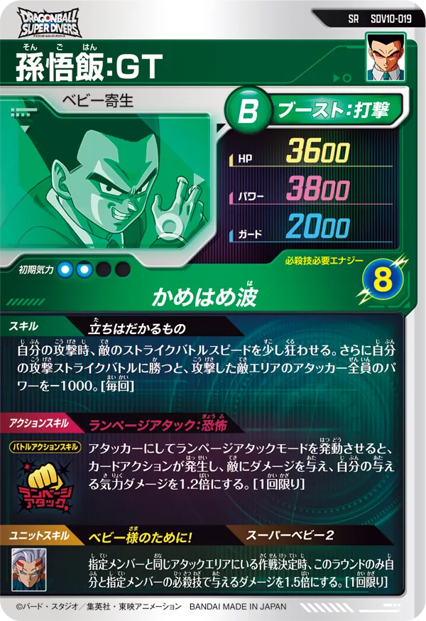 SDV10-019 孫悟飯：ＧＴ