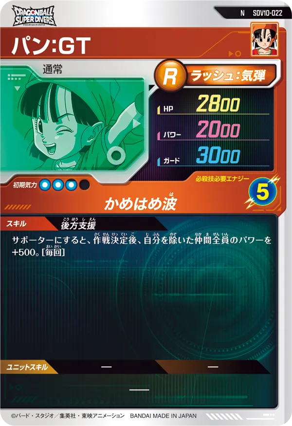SDV10-022 パン：ＧＴ