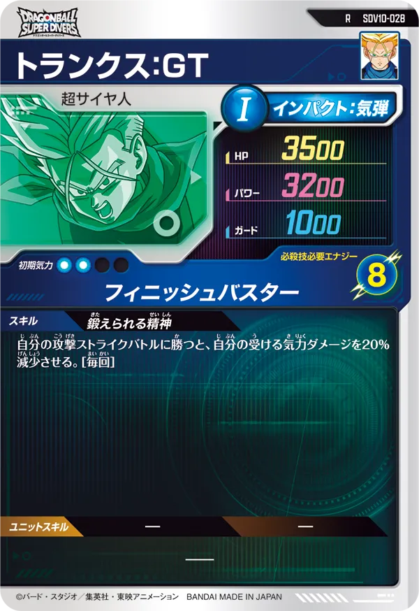 SDV10-028 トランクス：ＧＴ