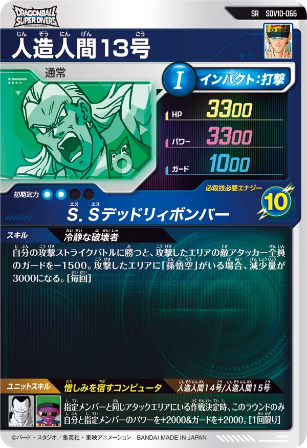 SDV10-066 人造人間１３号