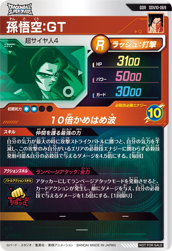 SDV10-069 孫悟空：ＧＴ