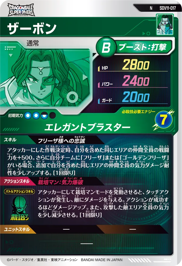 SDV11-017 ザーボン