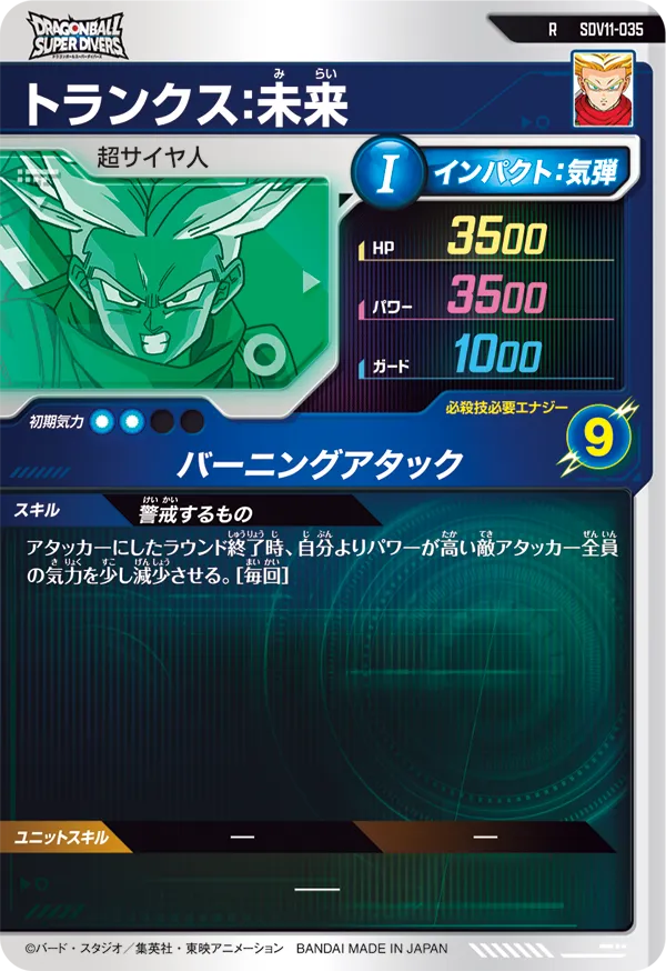SDV11-035 トランクス：未来