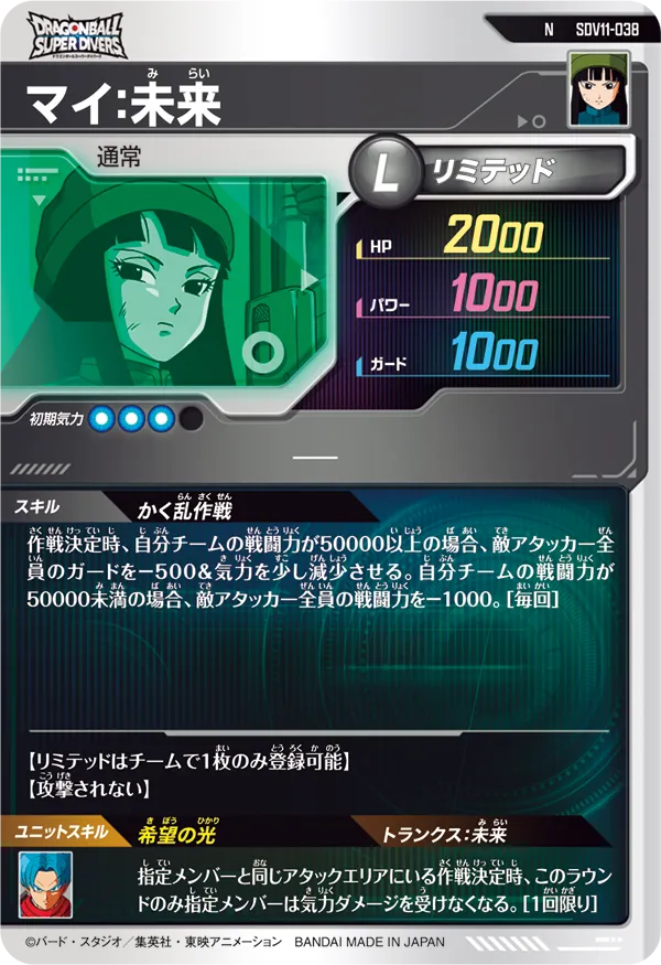 SDV11-038 マイ：未来