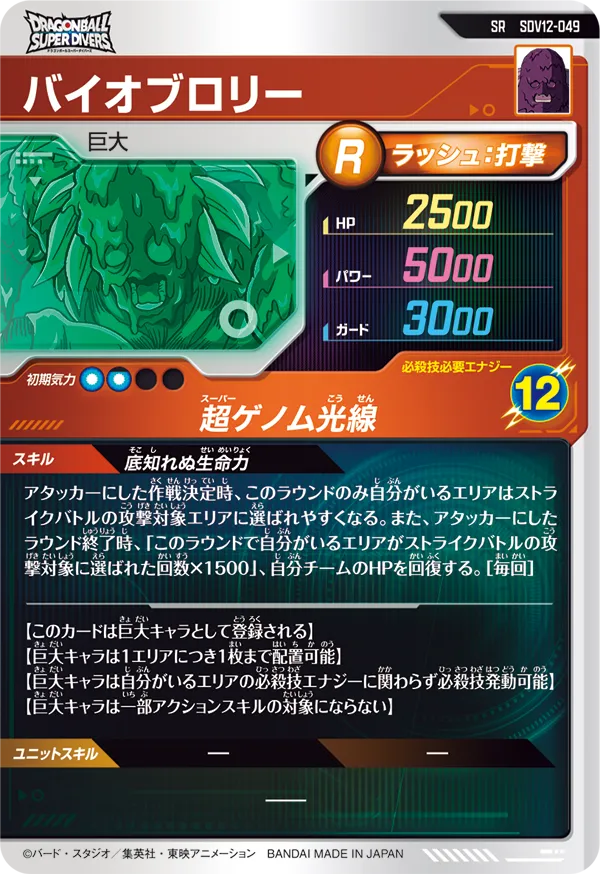 SDV12-049 バイオブロリー