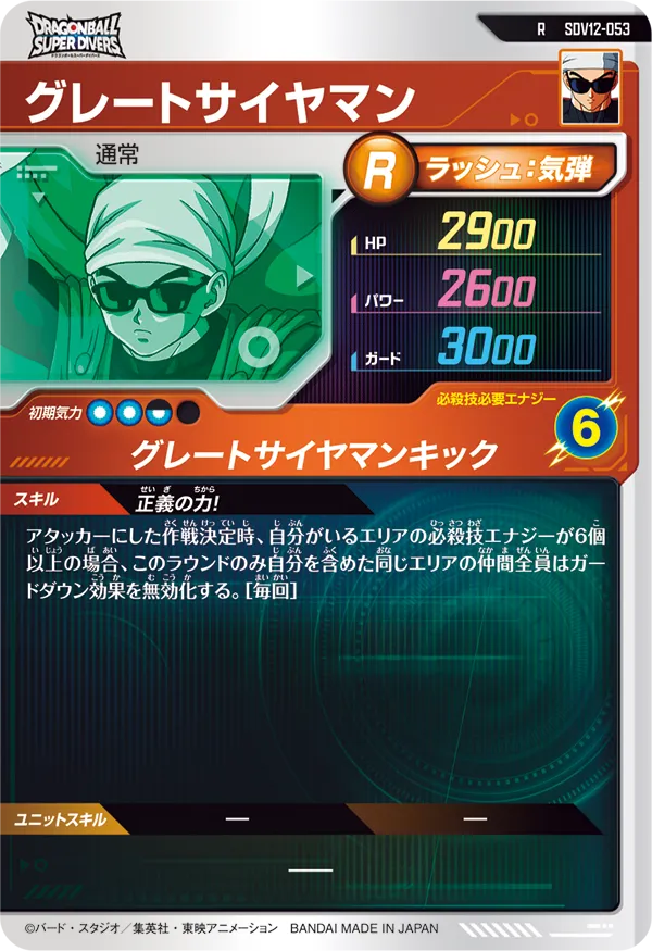 SDV12-053 グレートサイヤマン