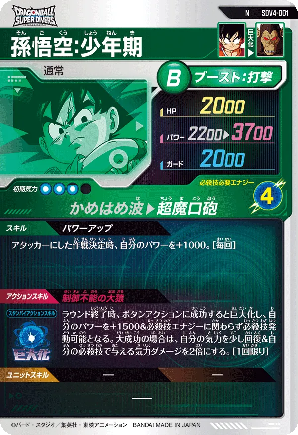 SDV4-001 孫悟空：少年期