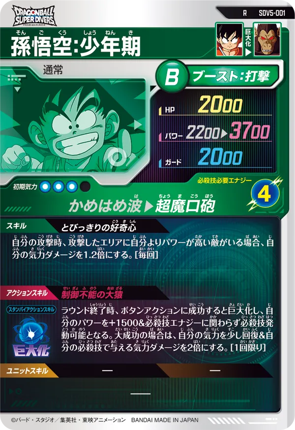 SDV5-001 孫悟空：少年期