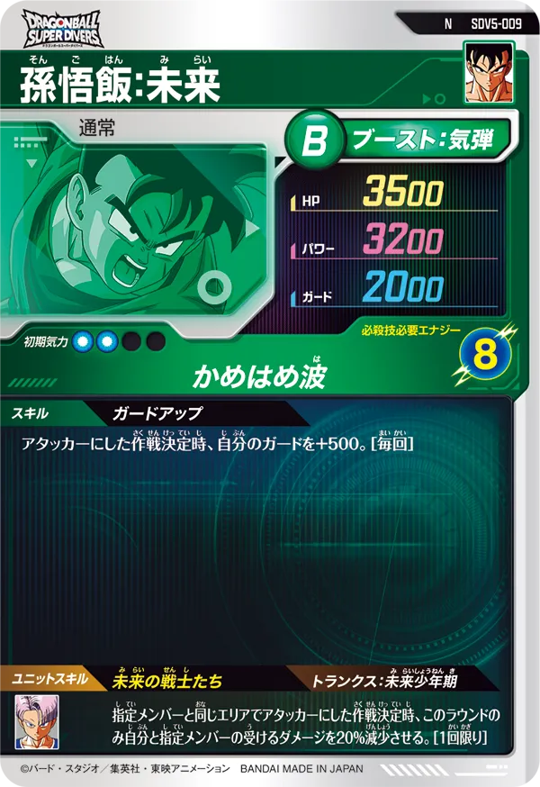 SDV5-009 孫悟飯：未来