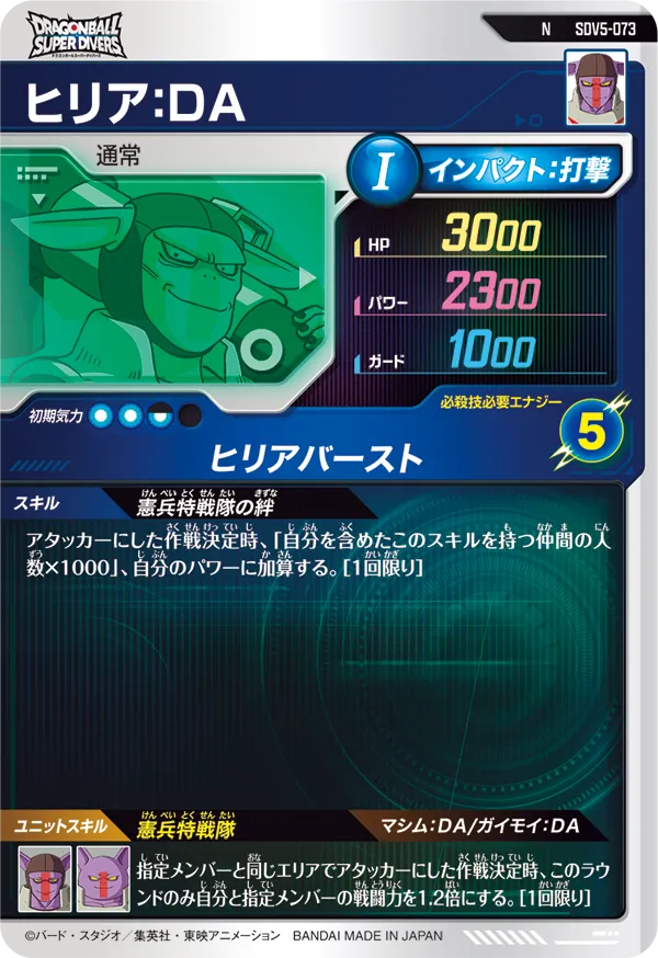 SDV5-073 ヒリア：ＤＡ