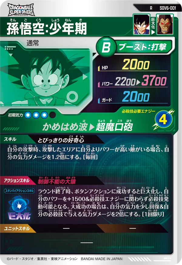 SDV6-001 孫悟空：少年期