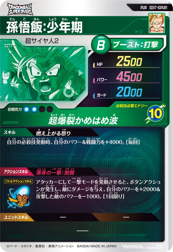 SDV7-IGPUR1 孫悟飯：少年期