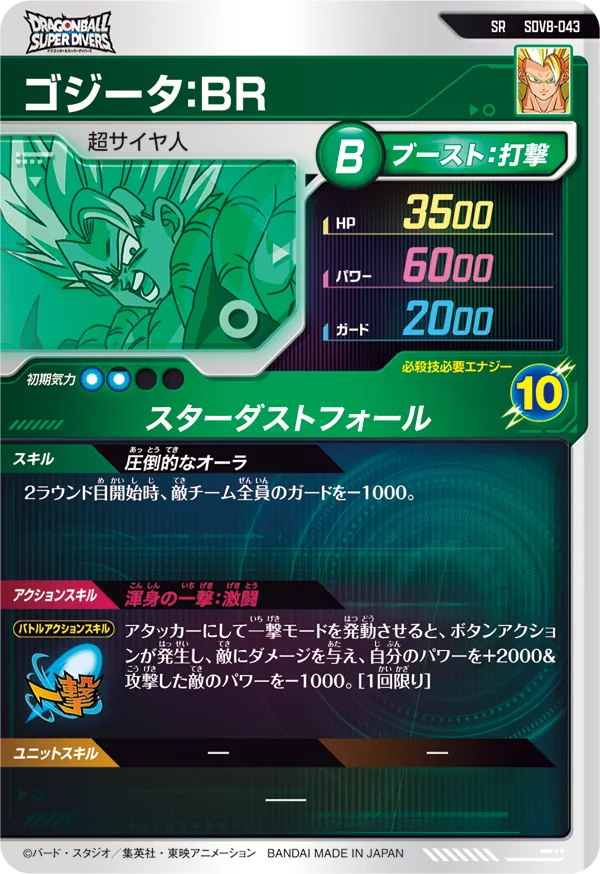 SDV8-043 ゴジータ：ＢＲ