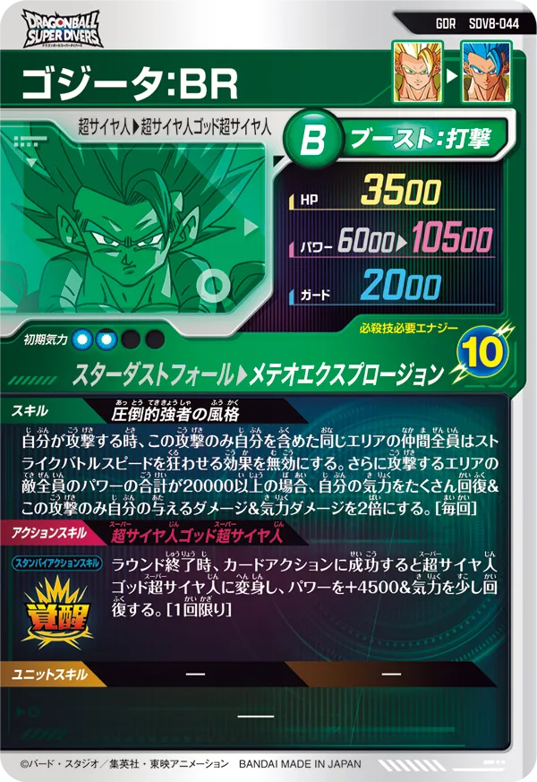 SDV8-044 ゴジータ：ＢＲ