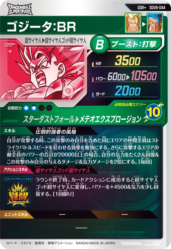 SDV8-044 ゴジータ：ＢＲ