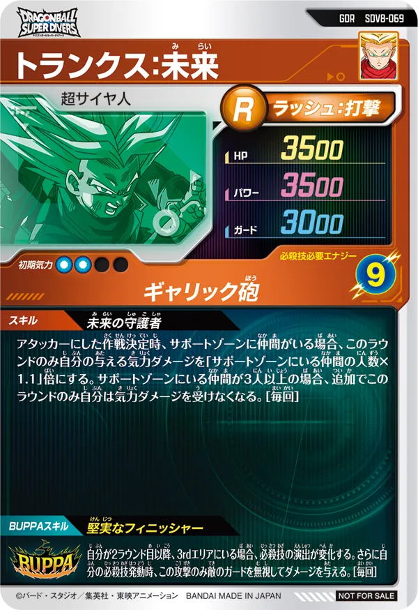 SDV8-069 トランクス：未来