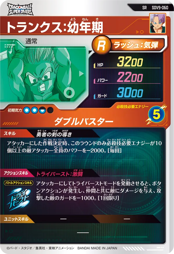 SDV9-060 トランクス：幼年期